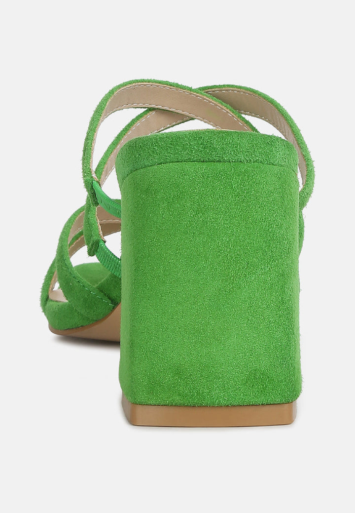 valentina strappy casual block heel sandals by ruw#color_mint-green