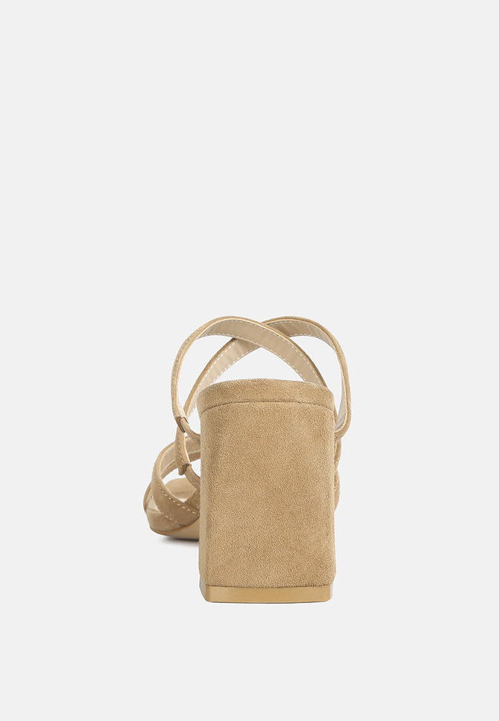 valentina strappy casual block heel sandals by ruw#color_tan