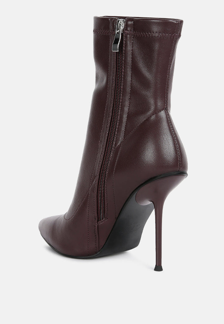 yolo ankle boots by ruw#color_burgundy